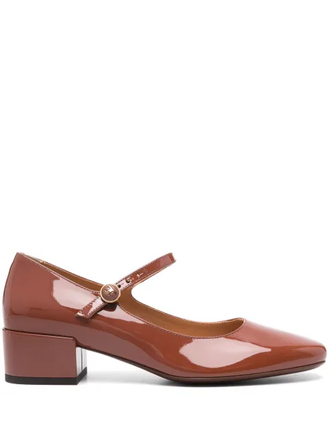 Tod's 40mm leather pumps Brown XXW33L0IN60TVB