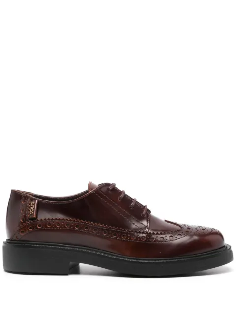 Tod's leather oxfords Brown XXW20L0IO60SHA