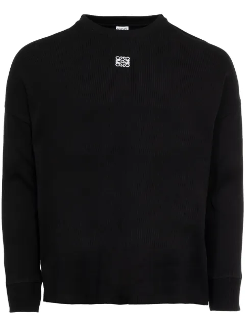 LOEWE cotton sweater Black H526Y22XAY