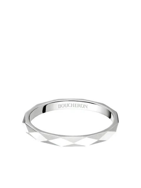 Boucheron Facette ring Silver JAL00205