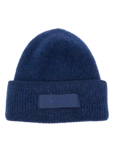 Jacquemus Le Bonnet Gros Grain beanie Blue ACU00666AK00227