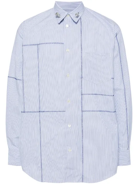 Doublet striped shirt Blue 24AW23SH152