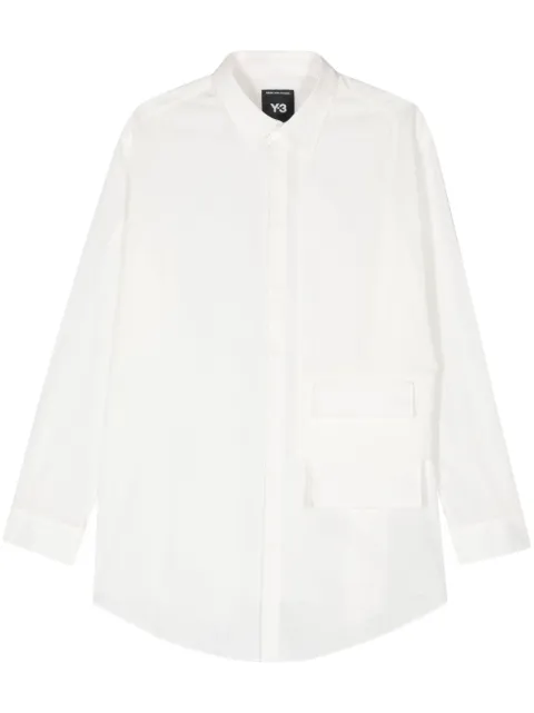 Y-3 pocket-detail shirt White JF3025