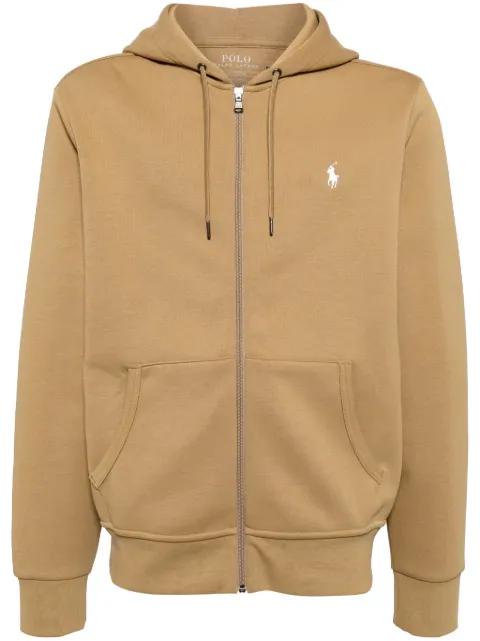 Polo Ralph Lauren zipped hoodie Brown 710881517054