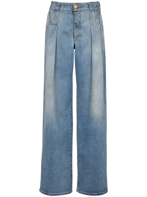 Balmain pleated jeans Blue DF0ML095DF176FC
