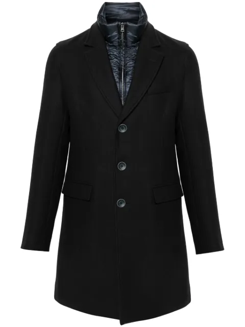Herno layered coat Blue CA000202U33432R