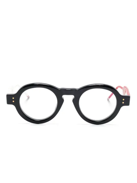 Thom Browne Eyewear round-frame glasses Black UEO922AG0002