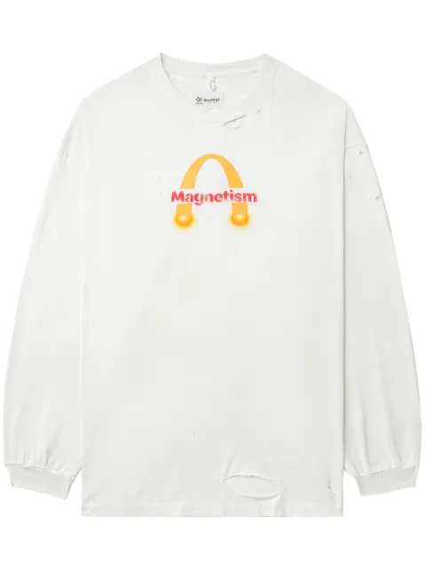 Doublet graphic-print T-shirt White 24AW35CS338