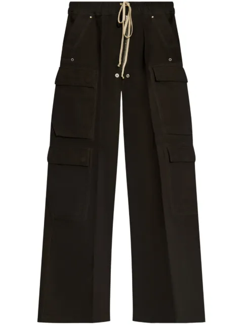 Rick Owens oversized wide-legged trousers Black RU02D6339TB