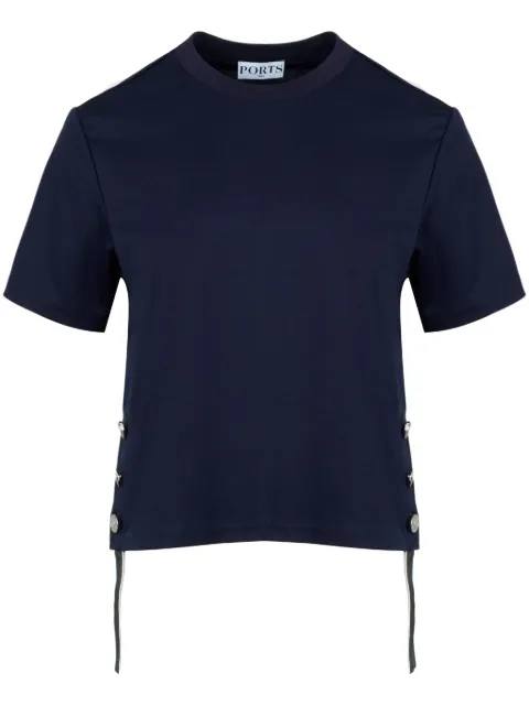 Ports 1961 Comfort cotton T-shirt Blue PW324KKP01JCOU145