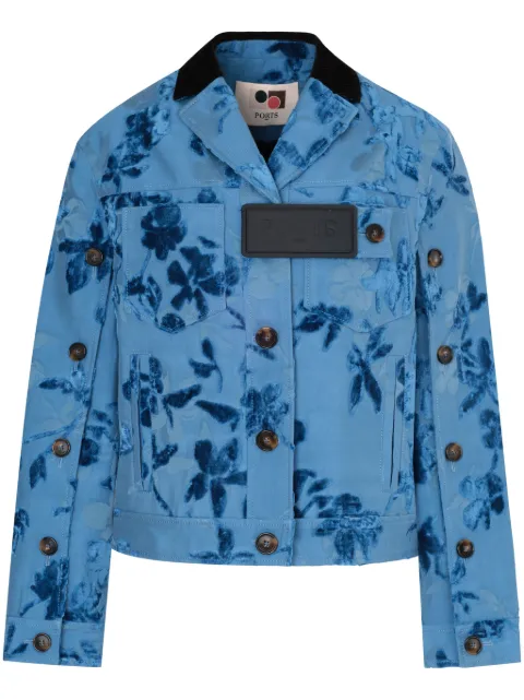 Ports 1961 jacquard jacket Blue PW324JSB02FVIX187