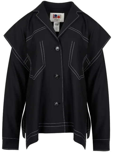 Ports 1961 long sleeve jacket Black PW324JSB01FPLU468