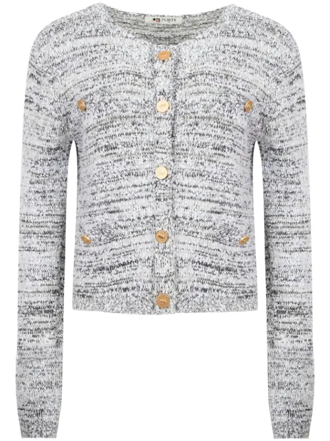 Ports 1961 Alps Visual Landscapes cardigan White PW324KFN11YPCF101