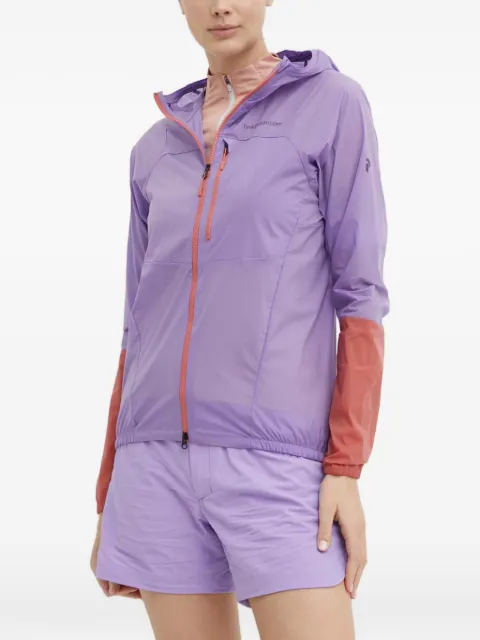Peak Performance hooded colourblock jacket Purple G79866