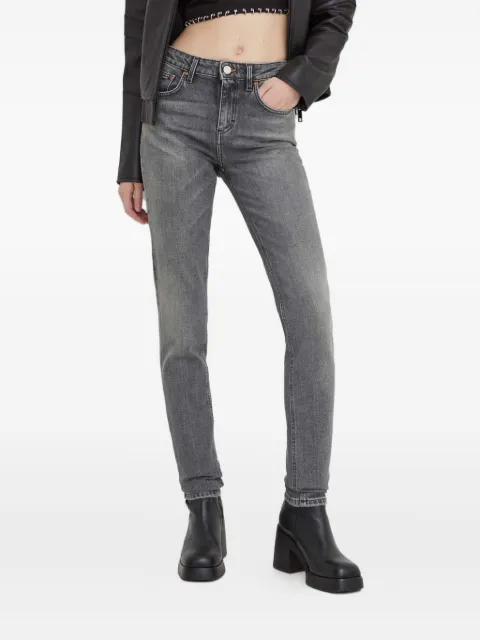 Won Hundred logo-patch trousers Grey 87515043