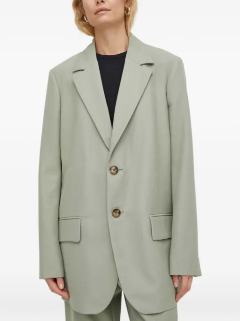 Won Hundred buttoned pocket blazer Green 260714199