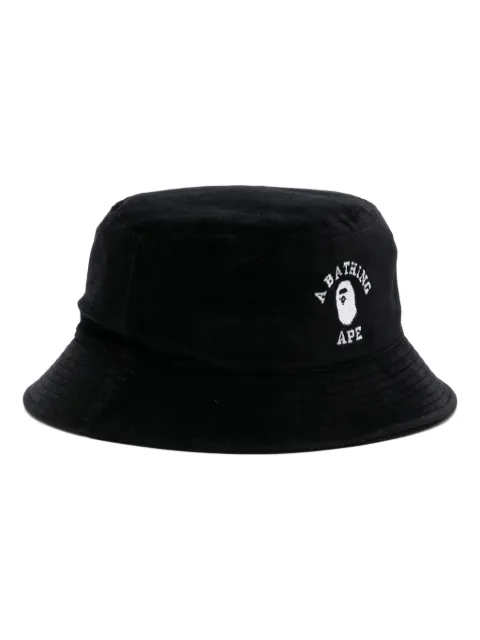 A BATHING APE® One Point bucket hat Black 001HTK801003M