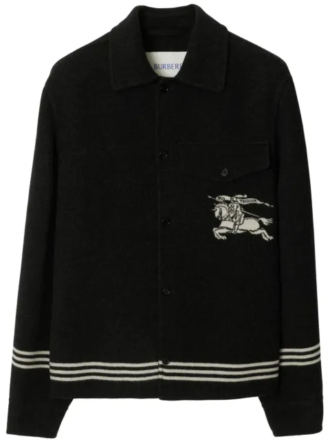 Burberry EKD wool overshirt Black 8095244
