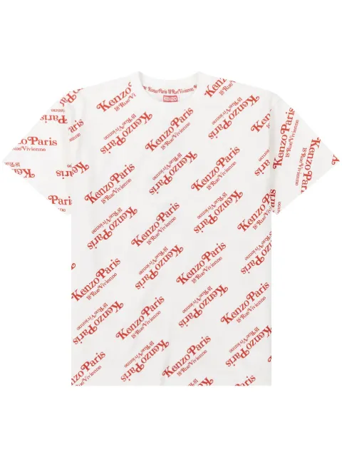 Kenzo x Verdy logo-print T-shirt White FE58TS0044SY