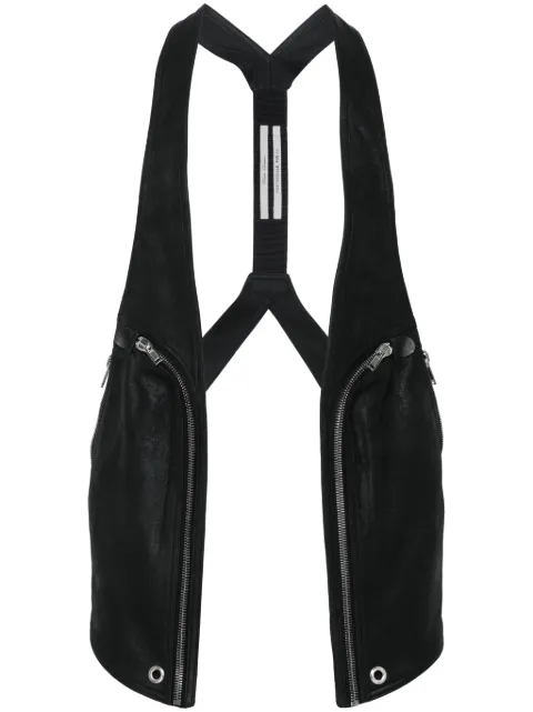 Rick Owens Bauhaus vest Black RU02D6763LBA