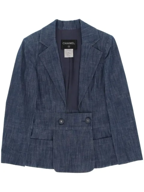 CHANEL Pre-Owned 2009 denim jacket Blue CHA950DU