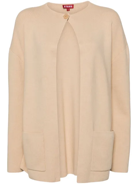 STAUD Carry On cardigan Neutrals R24P3125CC