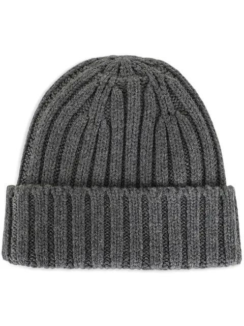 ASPESI cable-knit beanie Grey 1C01V108095