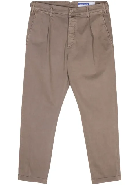 Jacob Cohën pleat-detail trousers Grey UP00301S3651