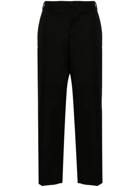 PT Torino virgin wool straight-leg trousers Black COASJDB00FWDSD52