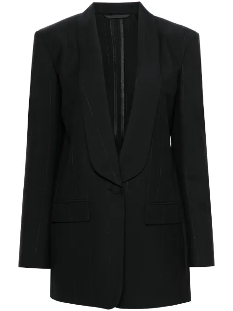 Givenchy lurex stripes blazer Black BW30JL15KP