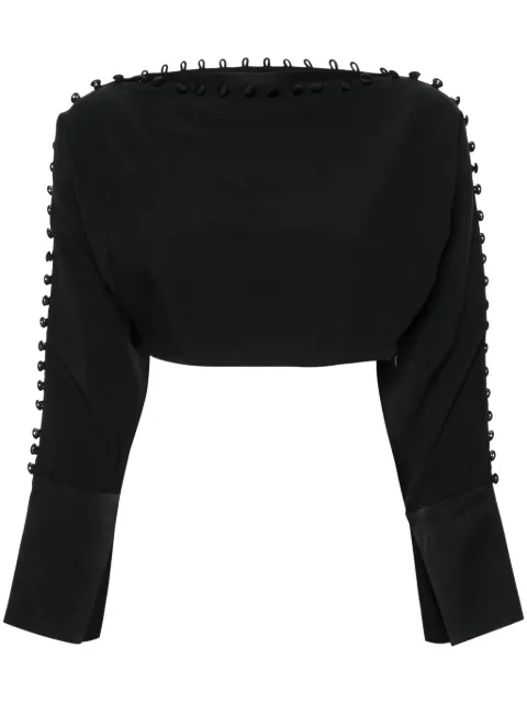 Taller Marmo Mila blouse Black TMPF2413133