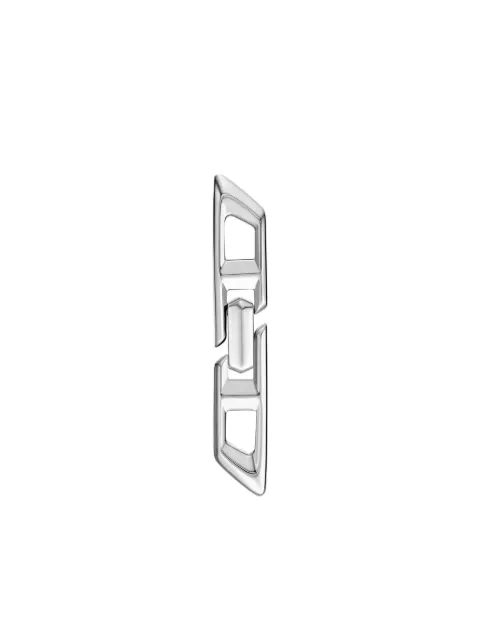 Diesel Dl1348040 D-logo earrings Silver DL134800DJW