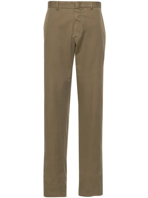 Zegna tapered trousers Green UEI17A8TR00