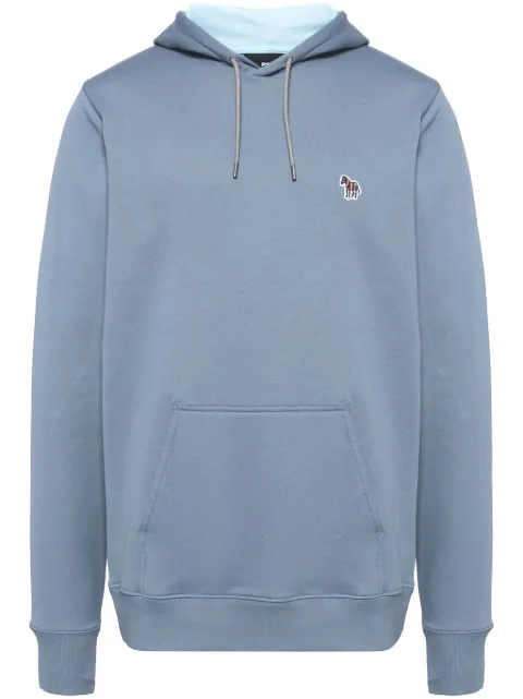 PS Paul Smith zebra logo organic cotton hoodie Blue M2R284SZN21116