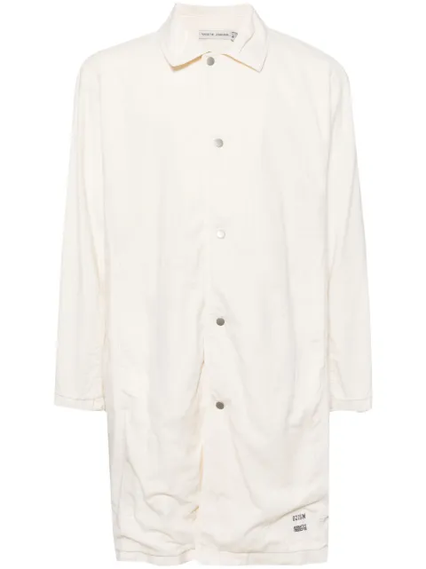 Undercover x nonnative logo-appliqué parka coat Neutrals UC1D9301