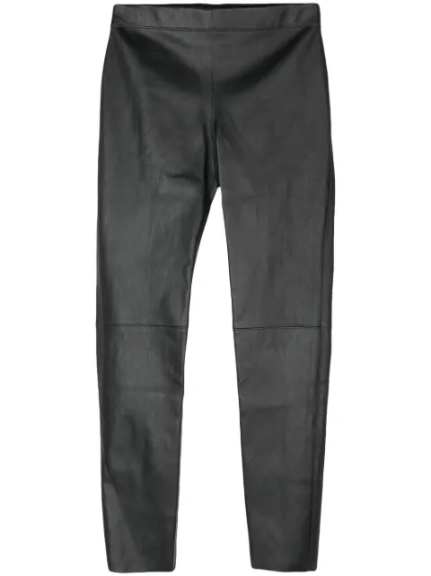 JOSEPH leather leggings Black JF008407