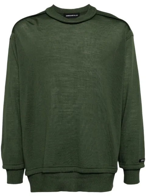 Undercover wool jumper Green UC1D4906