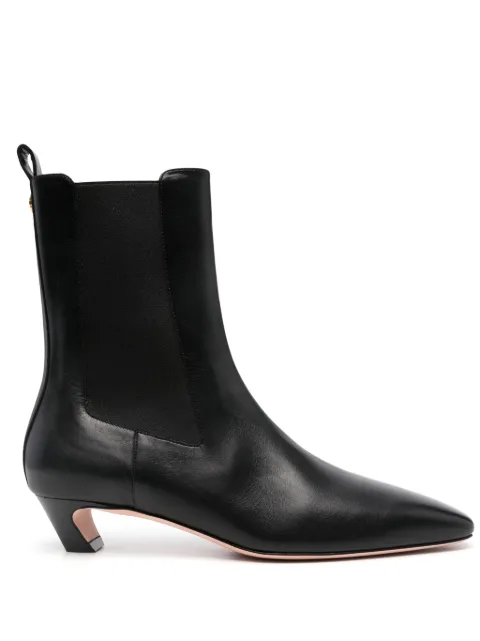 Bally 40mm logo-plaque boots Black WB350DVT012