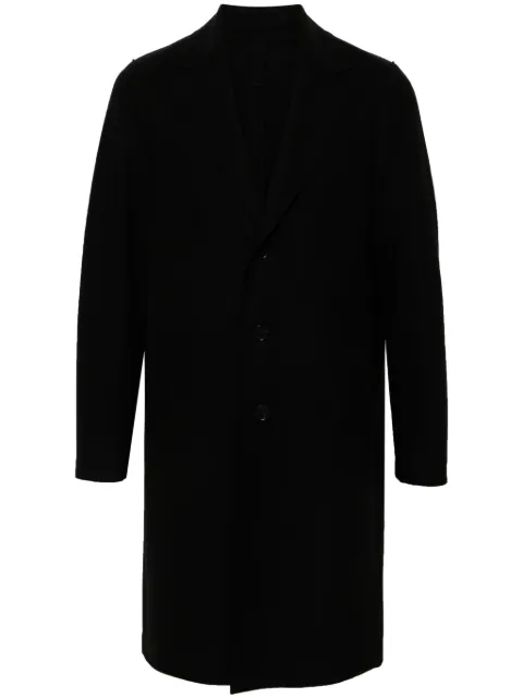Harris Wharf London cashmere peacoat Black C9123MPK