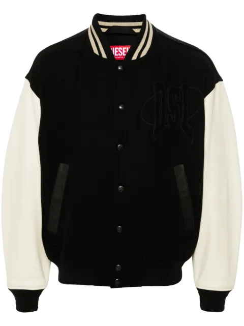 Diesel L-Nyman bomber jacket Black A144140LHAL