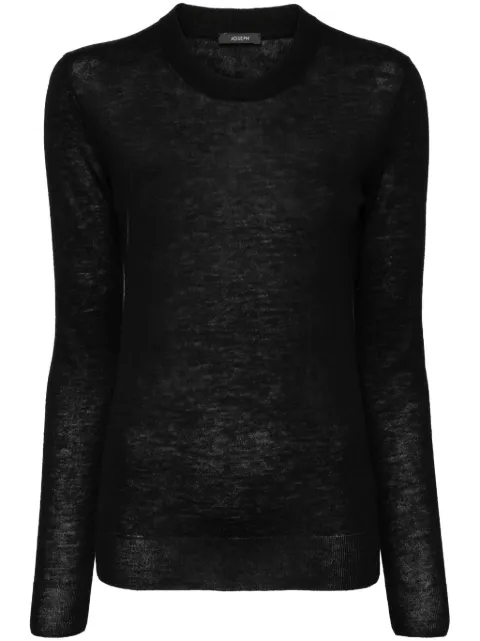 JOSEPH cashair cashmere jumper Black JF008504