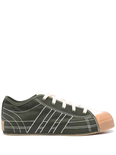 Y-3 logo-patch sneakers Green JH8920