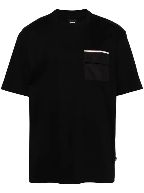 BOSS cotton T-shirt Black 50520616