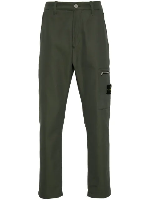 Stone Island Compass-badge trousers Green 811532503