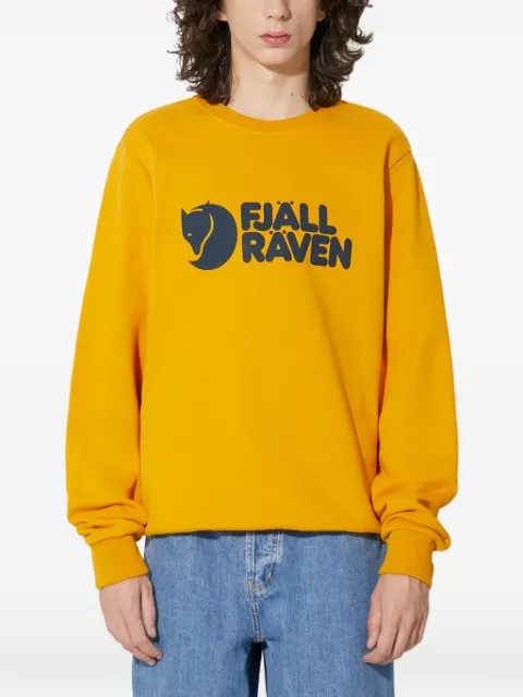 Fjällräven logo crew-neck sweatshirt Yellow F84142