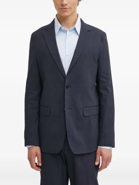 Theory single-breasted blazer Blue O0373104