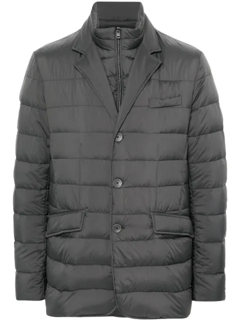 Herno quilted padded jacket Grey PI001ULE12456