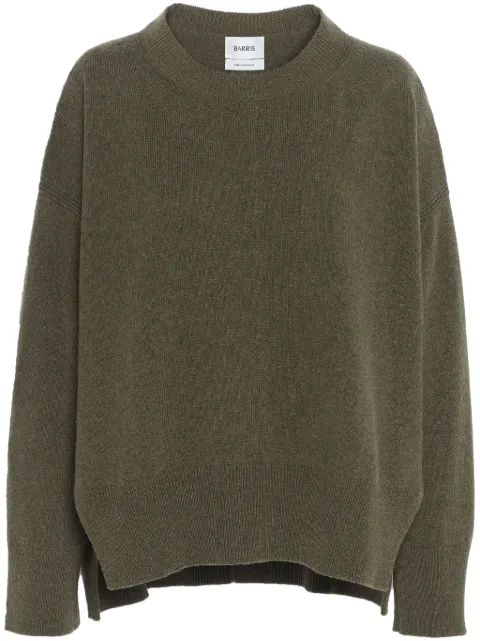 Barrie Iconic cashmere pullover Green C159395