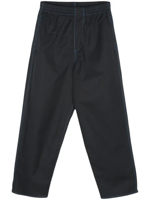 Sunnei tapered trousers Blue RTWXBOT001COT097