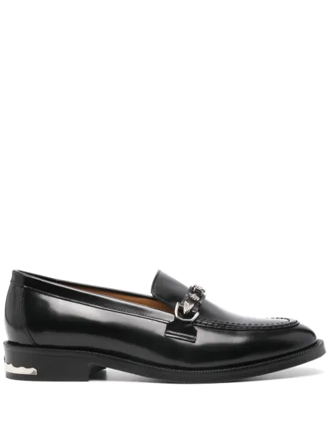 Toga Virilis hardware-detailing loafers Black FTVRM135409021